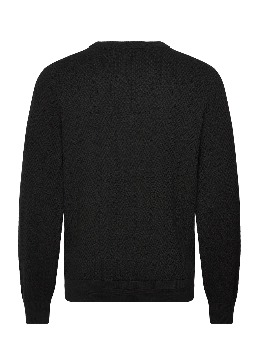 HUGO - Simo - round necks - black - 1