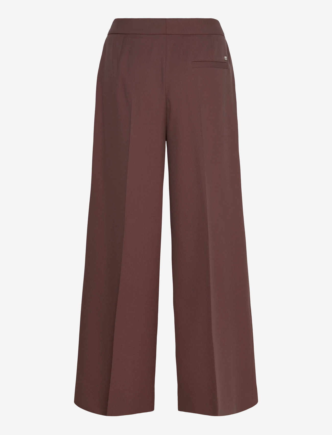 HUGO - Horesa - tailored trousers - dark brown - 1