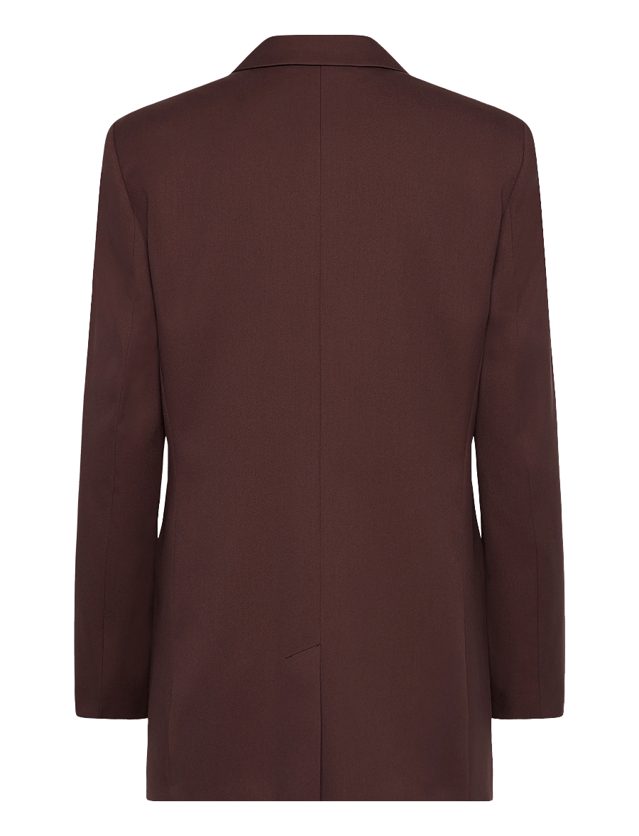 HUGO - Arosea - einreihige blazer - dark brown - 1