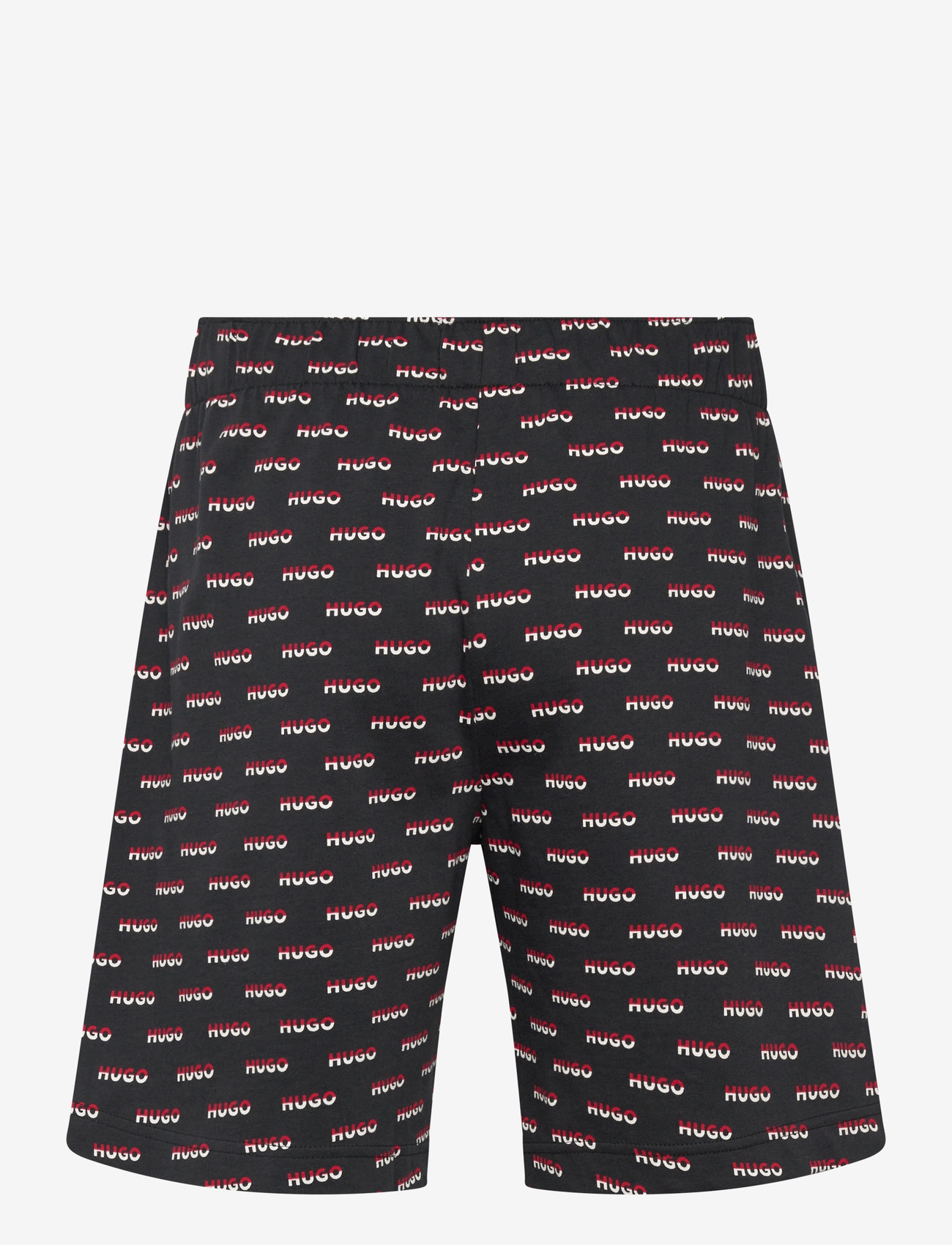 HUGO - SPLIT LOGO_SHORTS - pysjamasunderdeler - black - 1