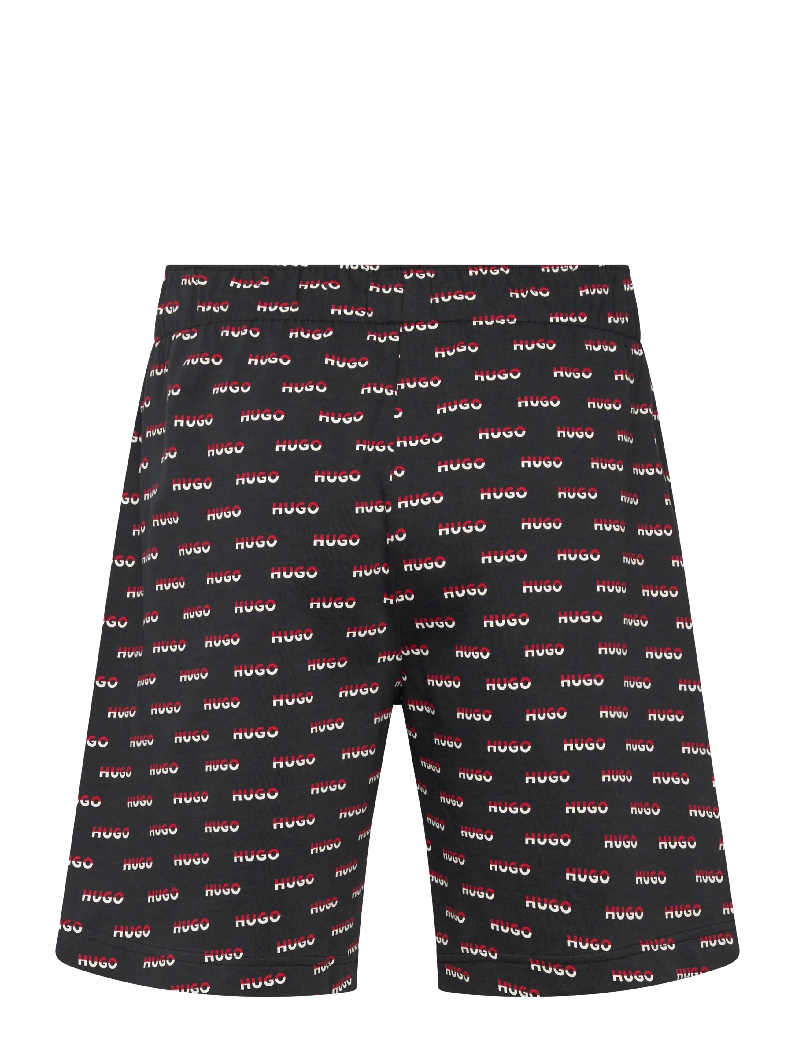 HUGO - SPLIT LOGO_SHORTS - black - 1