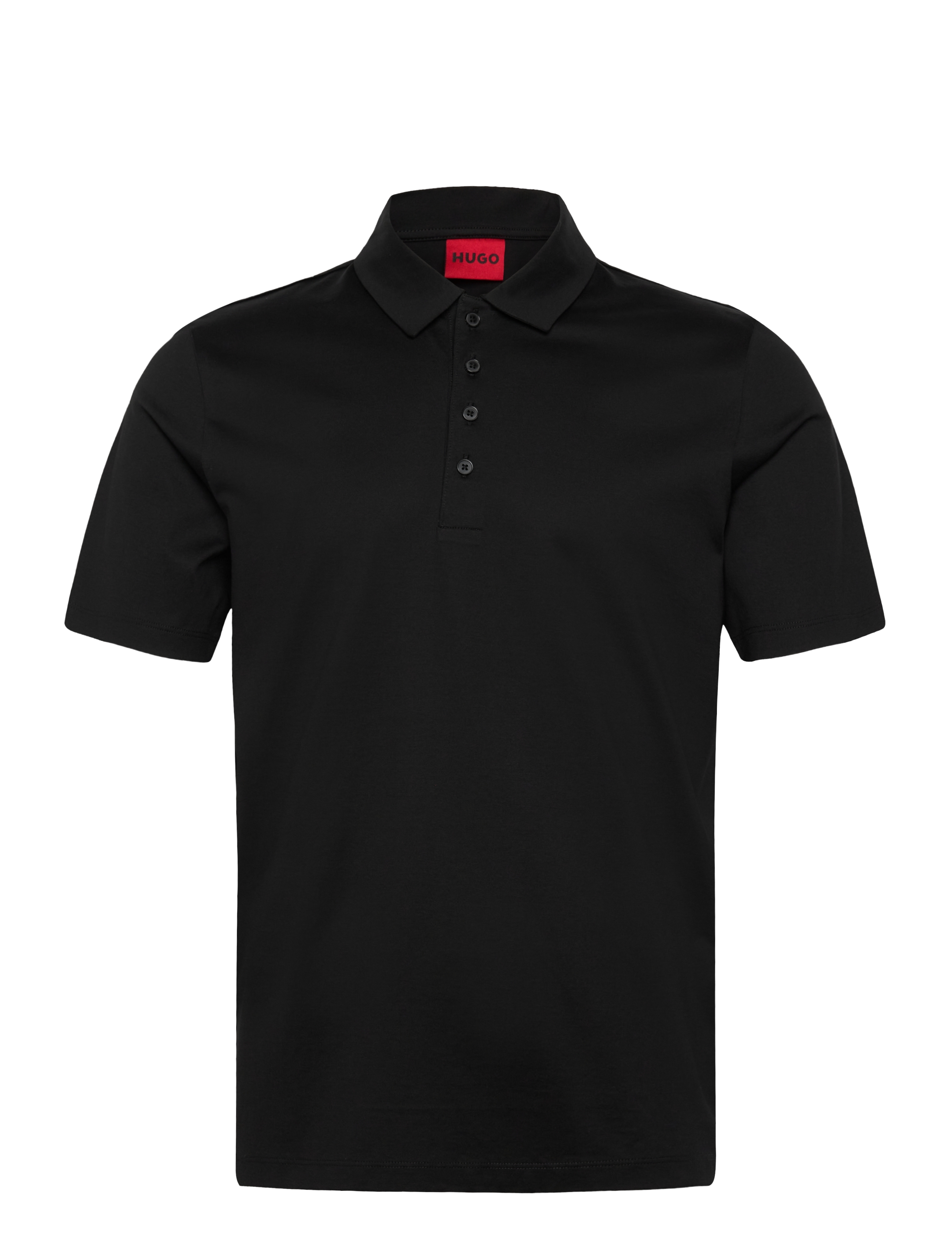 HUGO Dimerspoly, Mænd, Polo T-shirt, Sort, Str: M