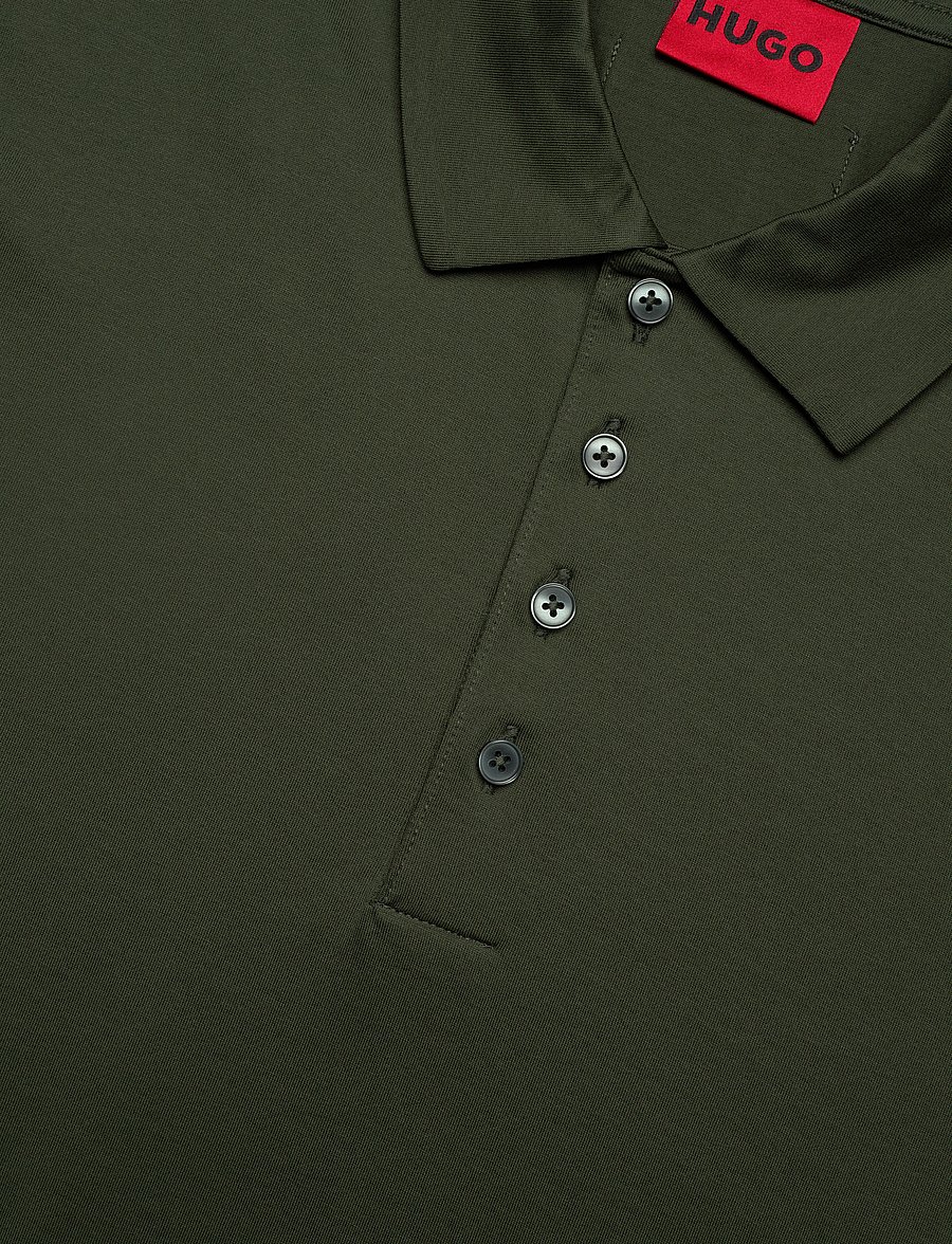 HUGO - Dimerspoly - kurzärmelig - dark green - 2