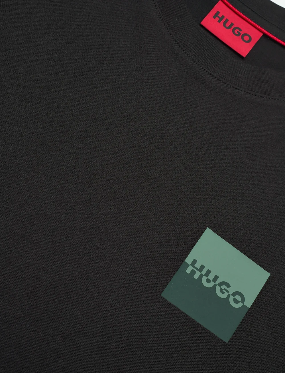 HUGO - Dapusi - korte mouwen - black - 2