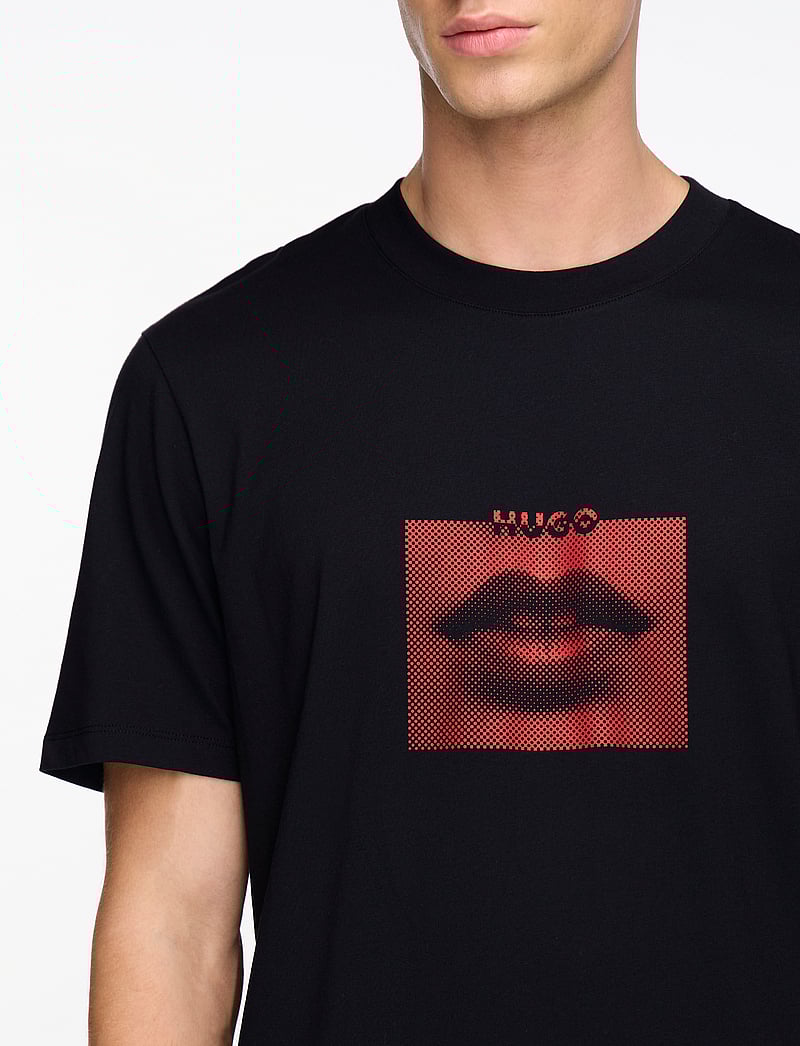 HUGO - Deterni - kurzärmelig - black - 5