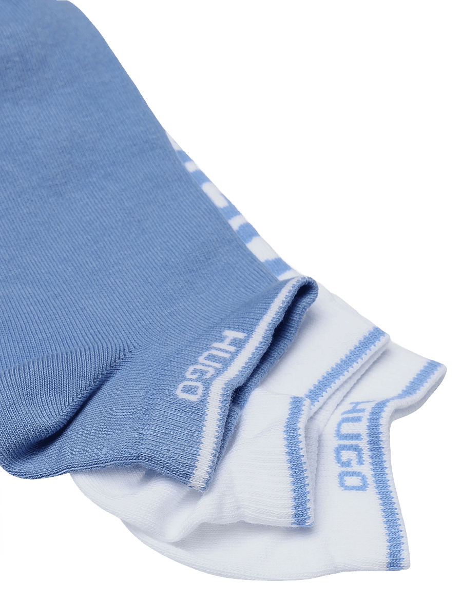 HUGO - 3P AS LOGO CC - multipack strømper - bright blue - 2