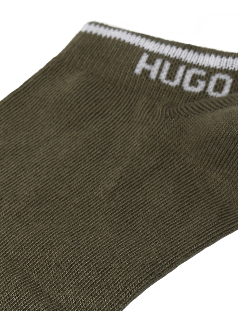 HUGO - 3P AS LOGO CC - multipack strømper - open green - 2