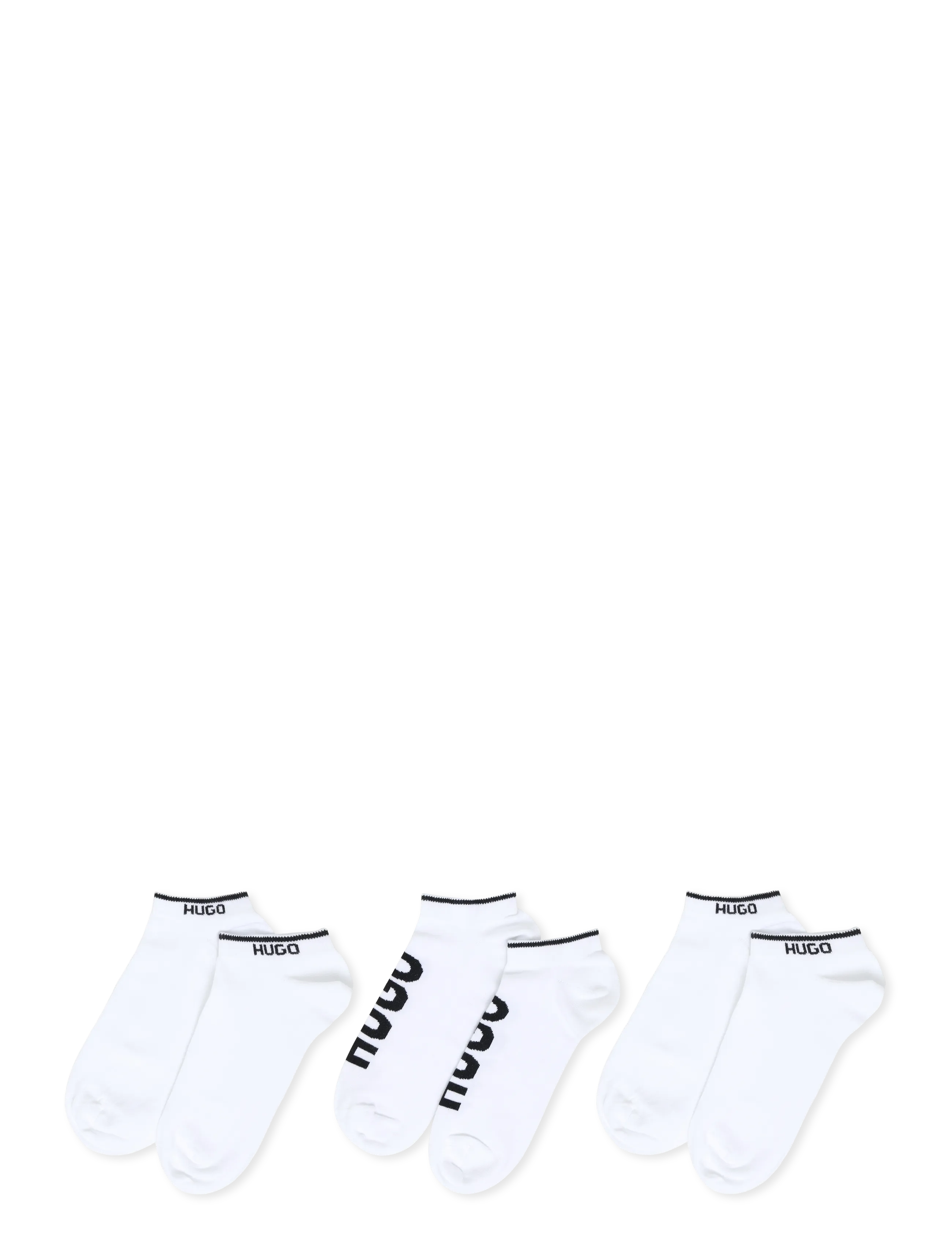 HUGO 3P AS LOGO CC - Socken im Multipack - WHITE / white