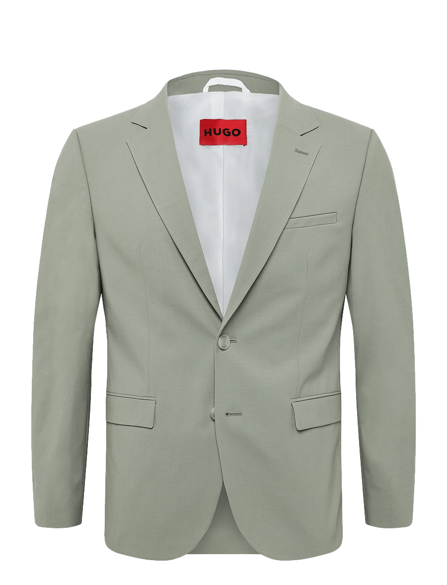 HUGO - Arti253X - enkeltradede blazere - light/pastel green - 1