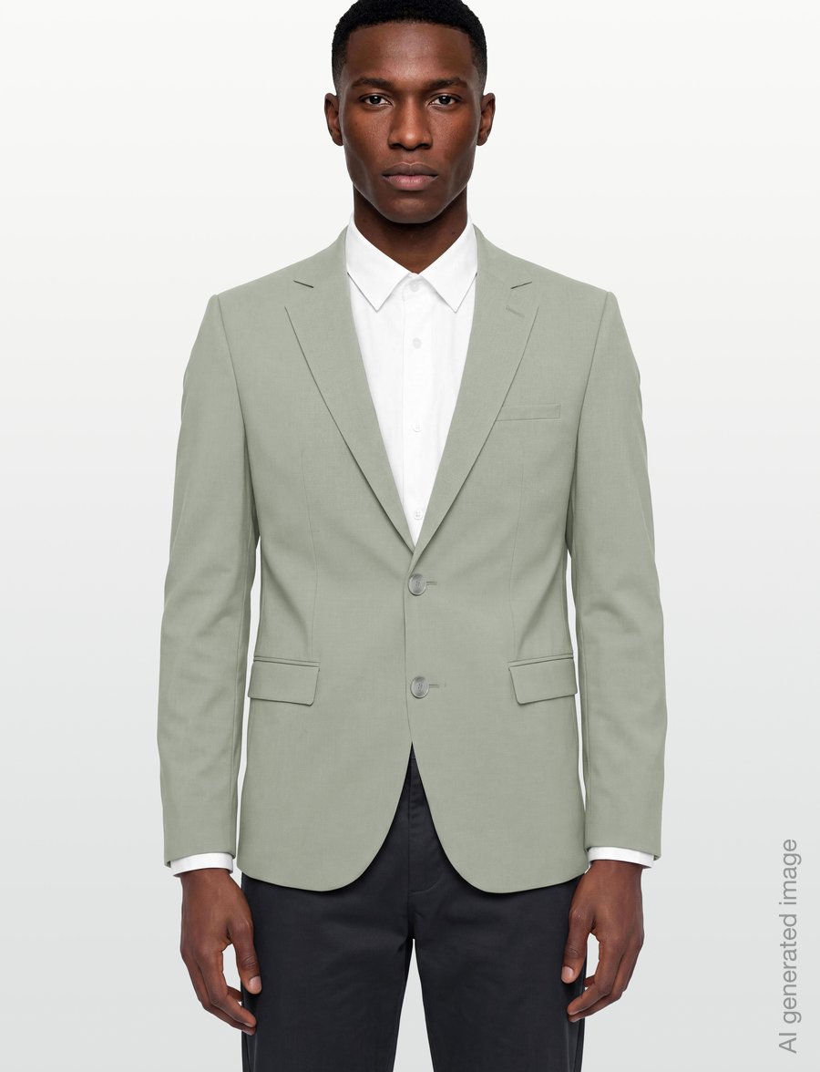 HUGO - Arti253X - enkeltradede blazere - light/pastel green - 3