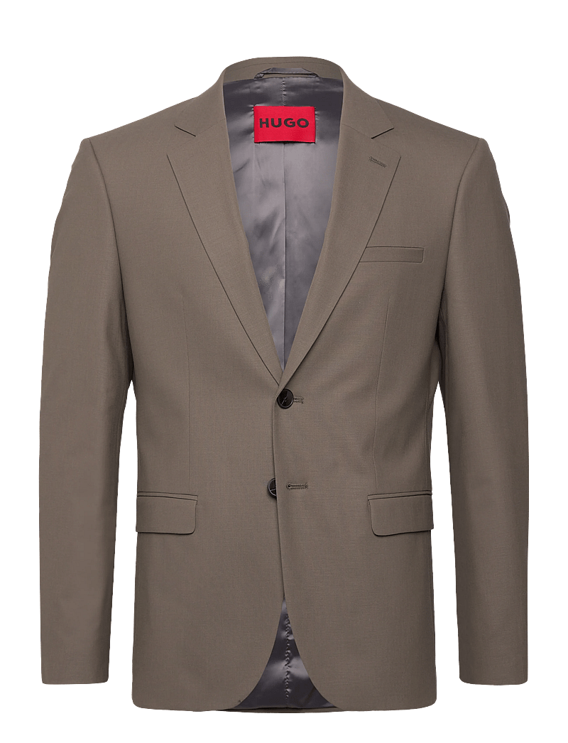 HUGO - Arti253X - enkeltradede blazere - medium grey - 0