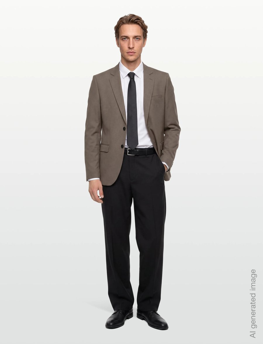 HUGO - Arti253X - enkeltradede blazere - medium grey - 0