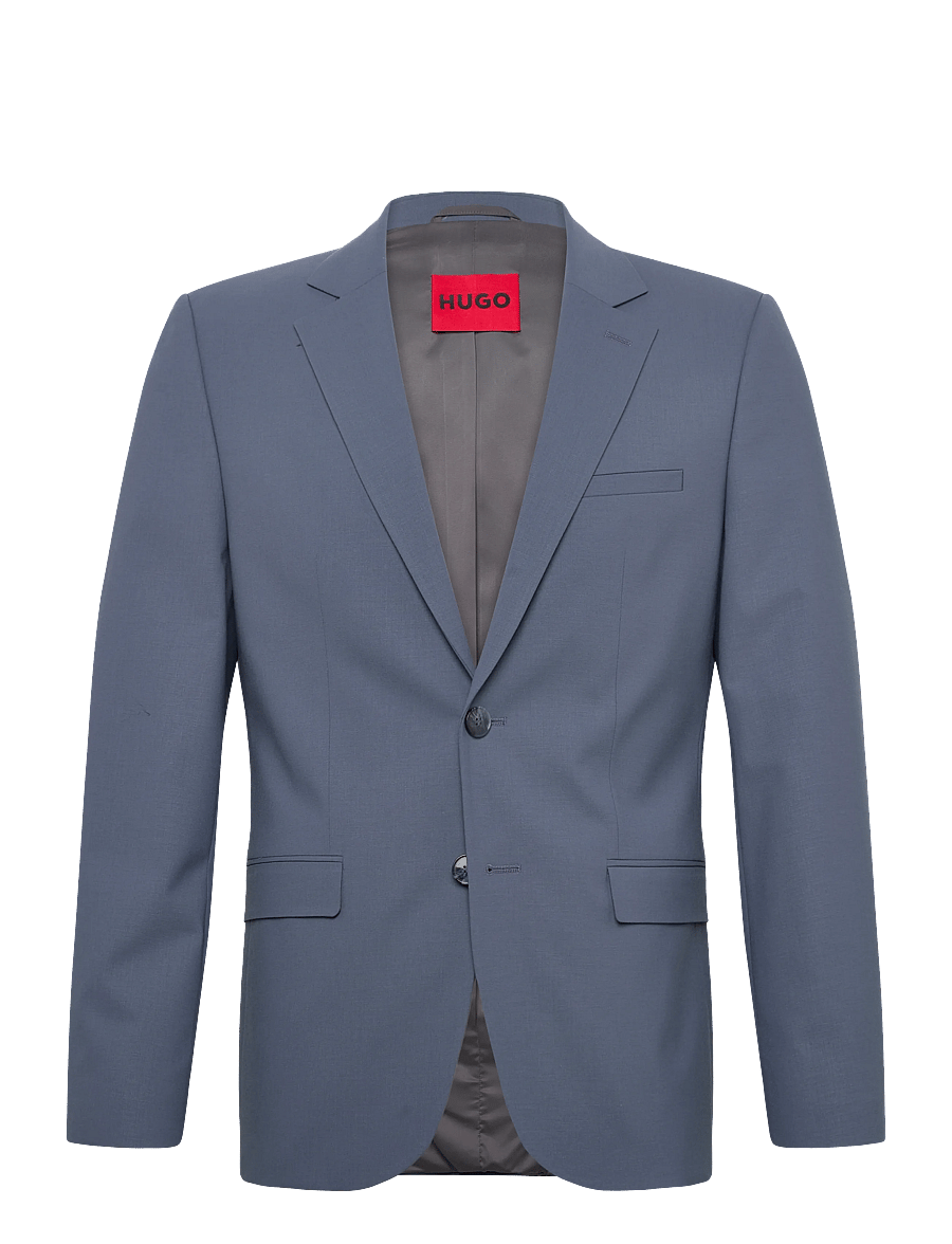 HUGO - Arti253X - enkeltradede blazere - open blue - 0
