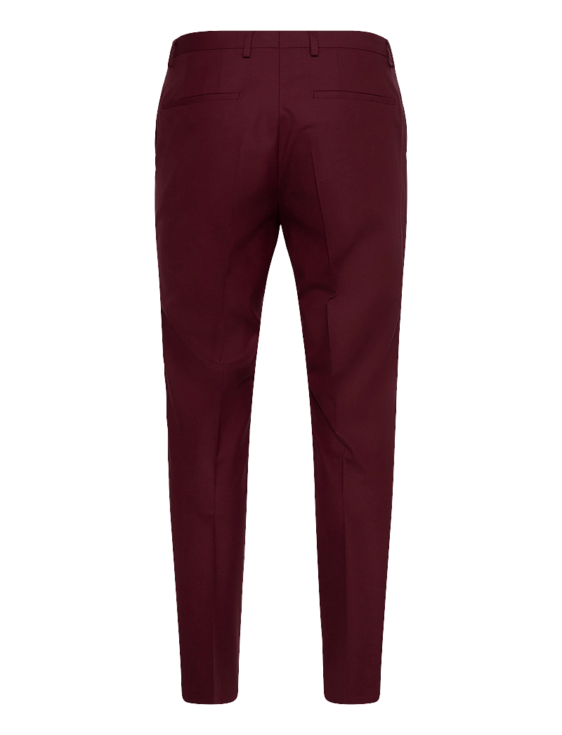 HUGO - Hesten253X - anzugshosen - dark red - 1