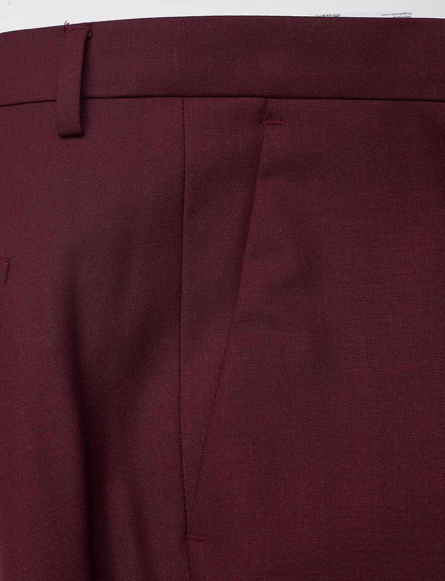 HUGO - Hesten253X - kostymbyxor - dark red - 5