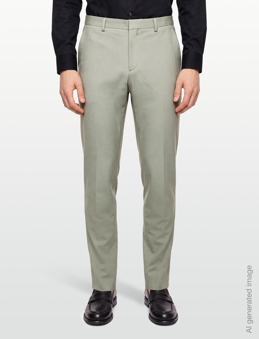 HUGO - Hesten253X - kostymbyxor - light/pastel green - 3