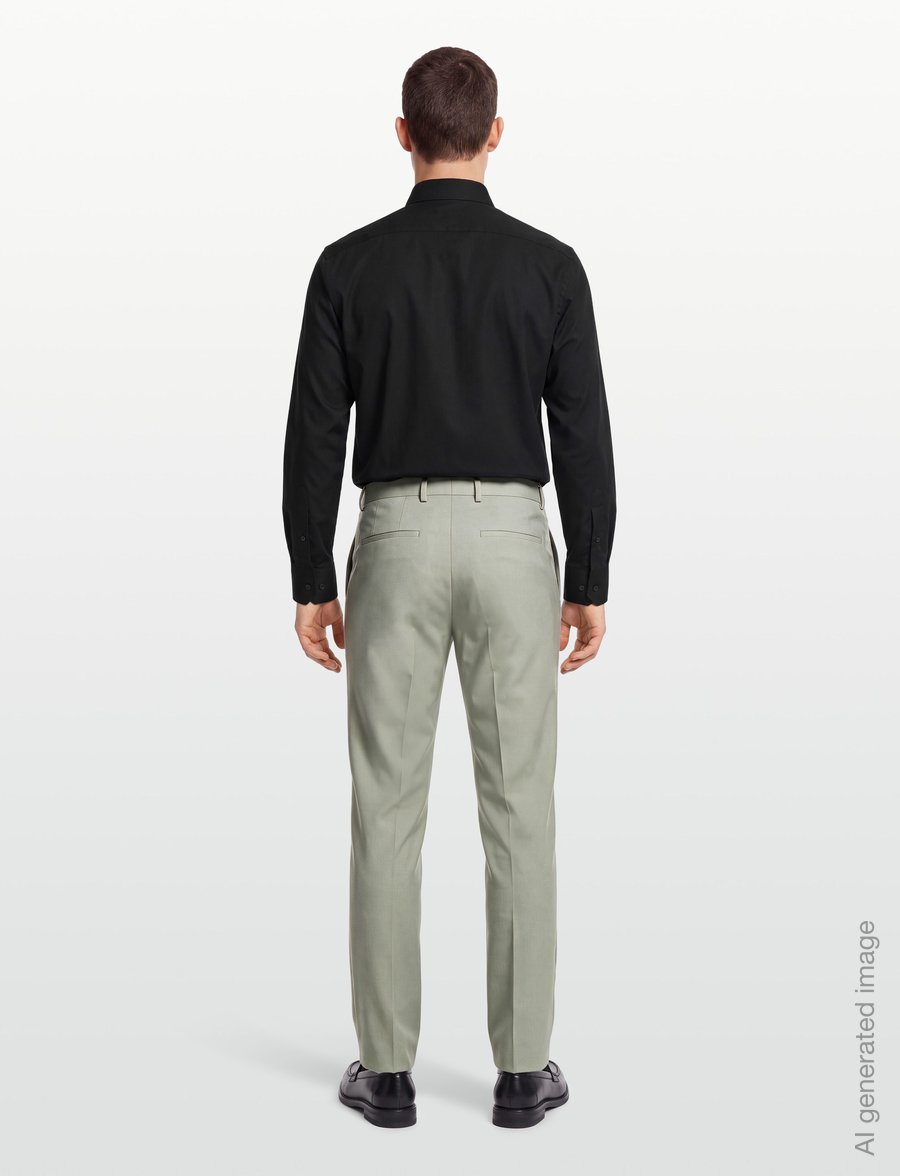 HUGO - Hesten253X - kostymbyxor - light/pastel green - 4