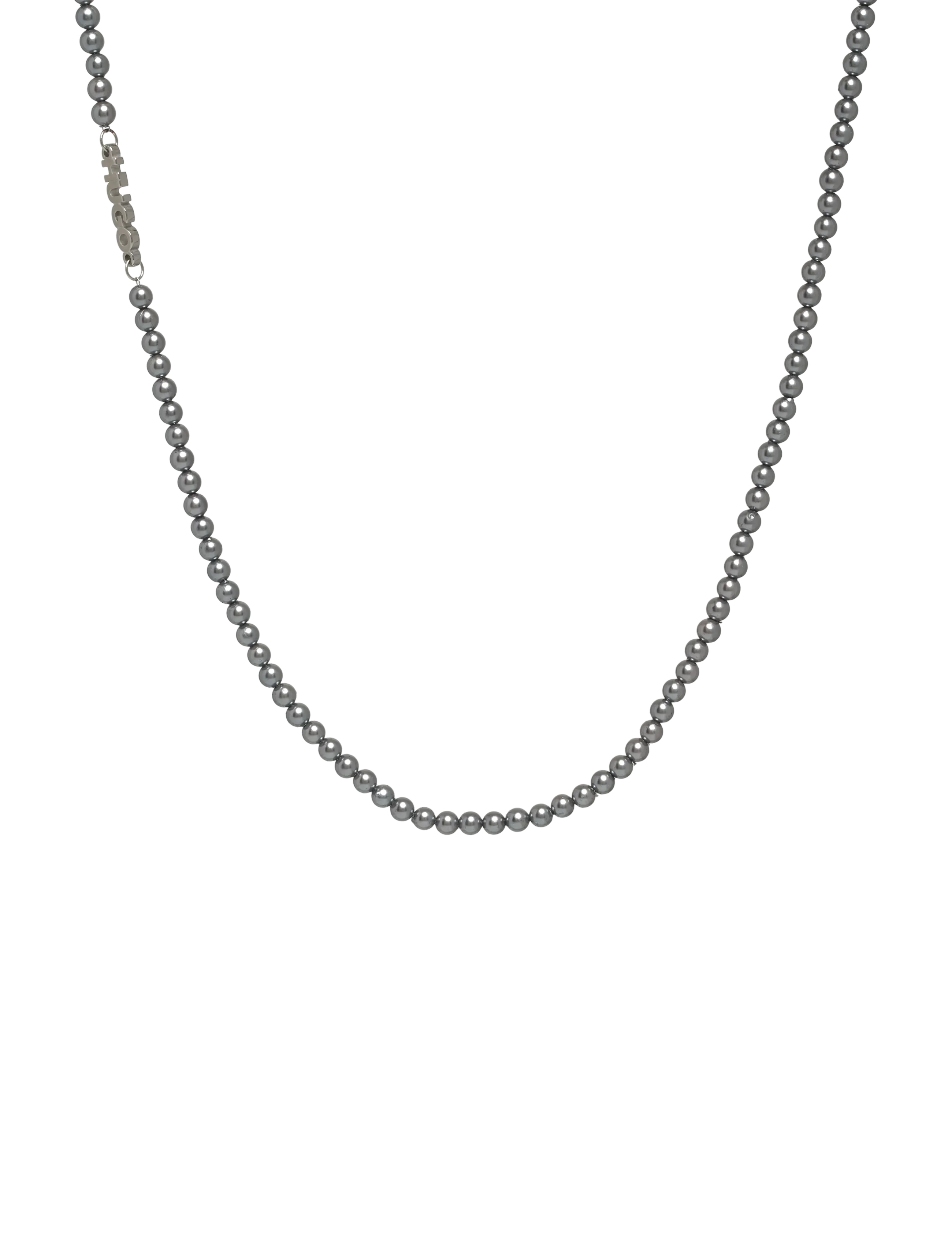HUGO E-SMALLPEARL-NEC - Schmuck - MEDIUM GREY / silver