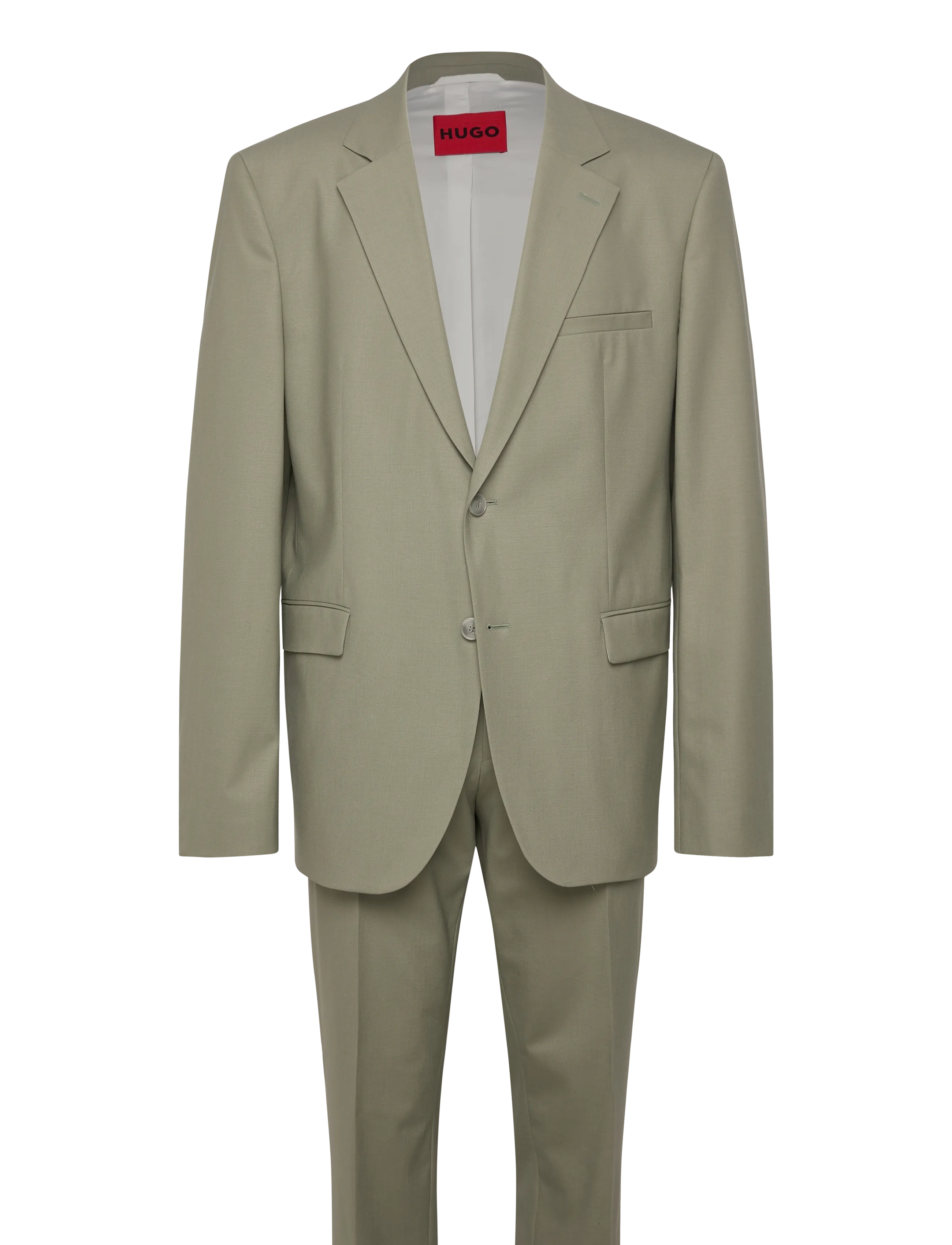 HUGO Arti-Hesten253X - Streetwear - LIGHT/PASTEL GREEN / khaki/green