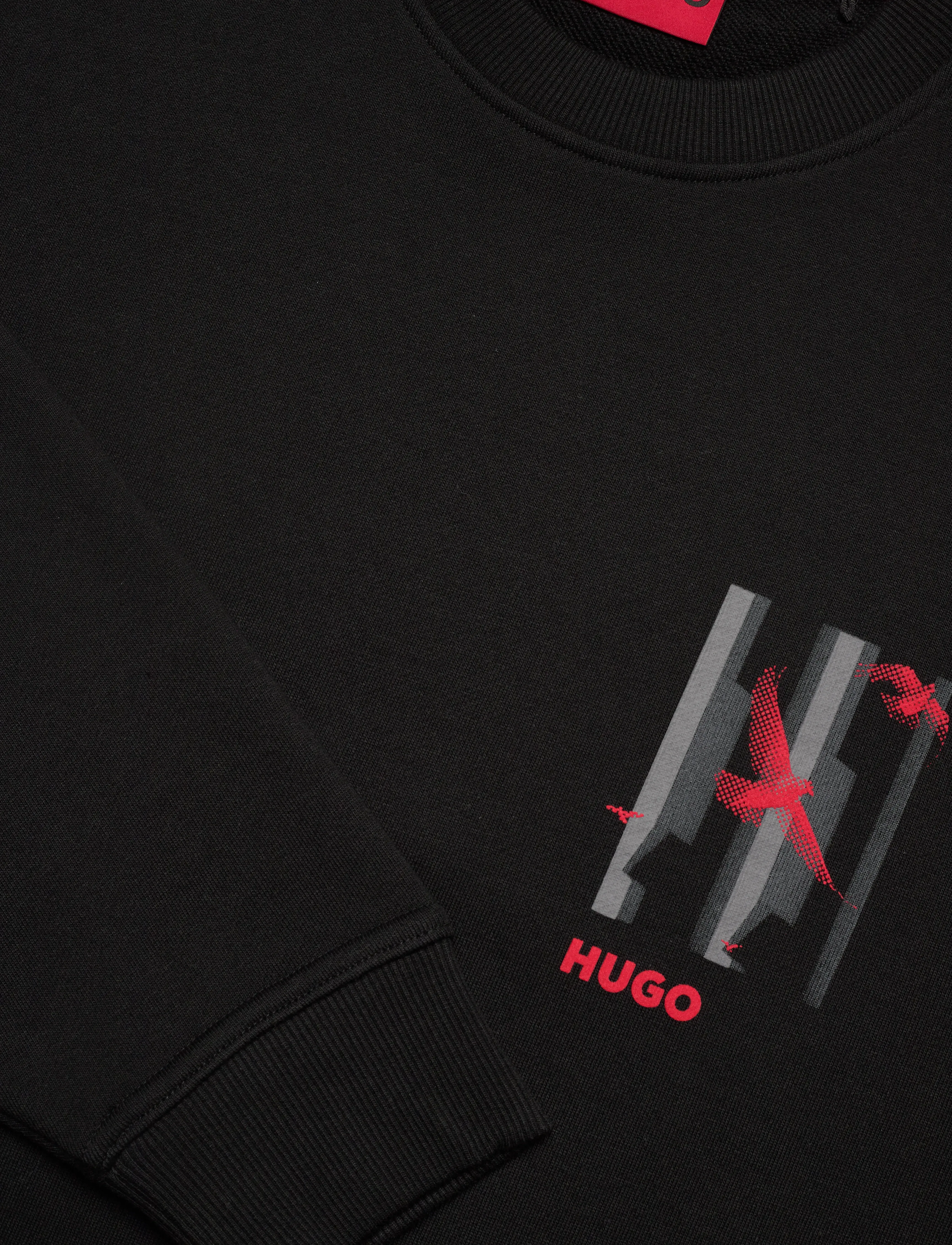 HUGO - Duckoo - sweatshirts - black - 2