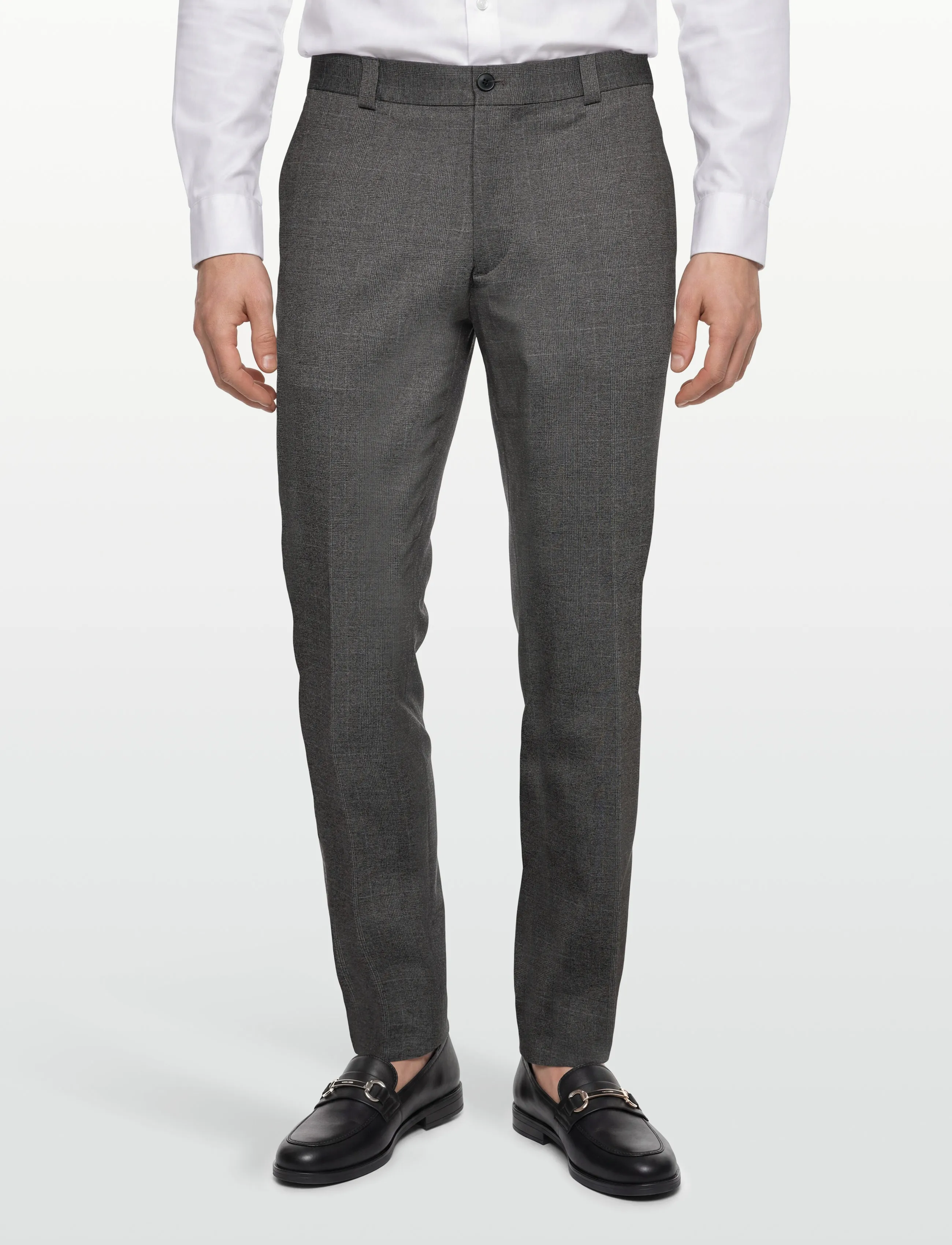 HUGO - Hesten253F1X-H - kostymbyxor - medium grey - 3