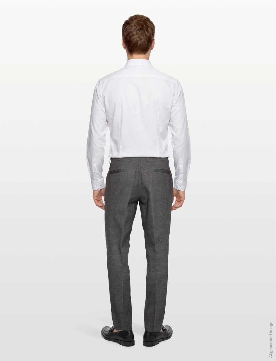 HUGO - Hesten253F1X-H - kostymbyxor - medium grey - 4