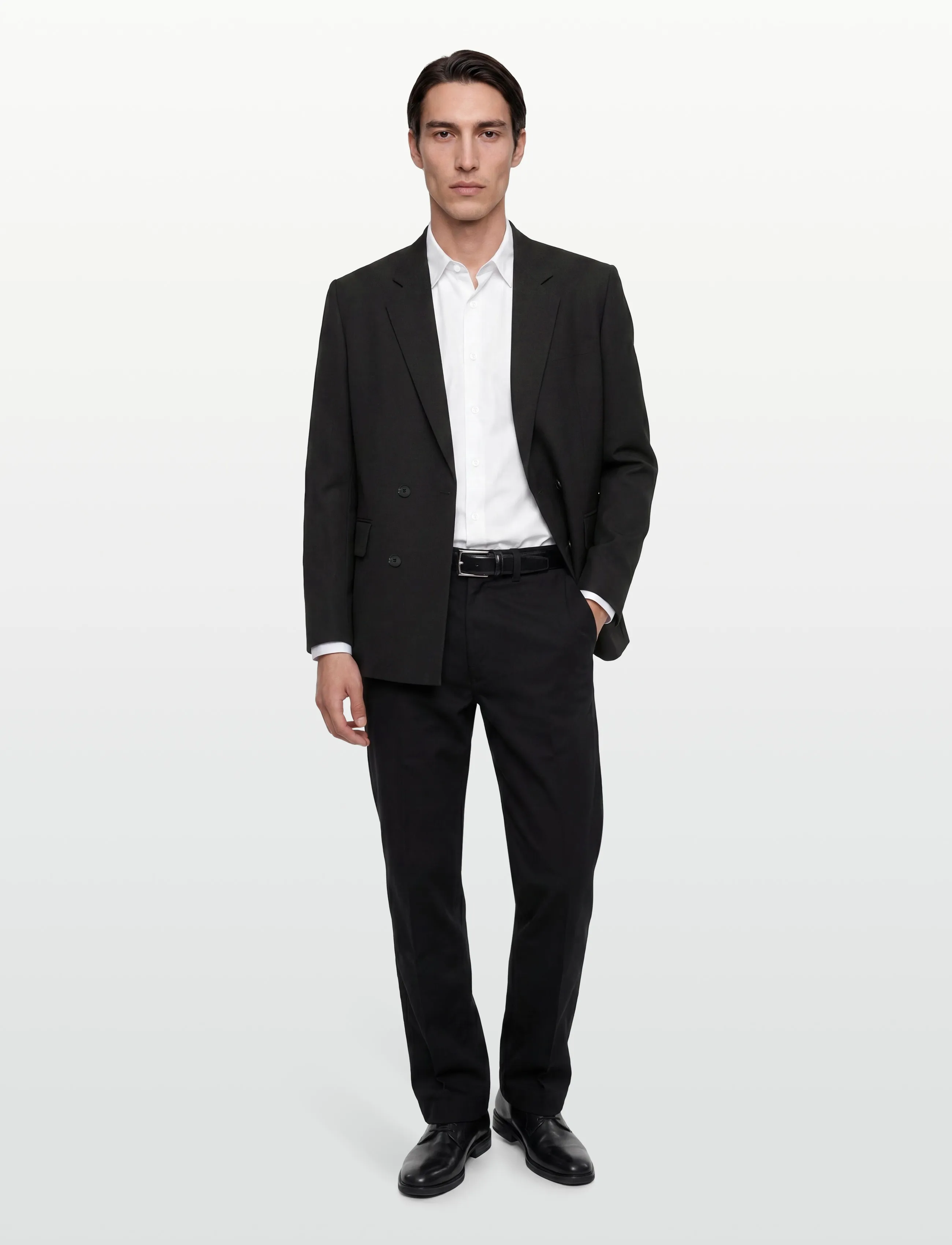 HUGO Karlo253F1X, 54, Blazer, Schwarz - Double Breasted Männerswear