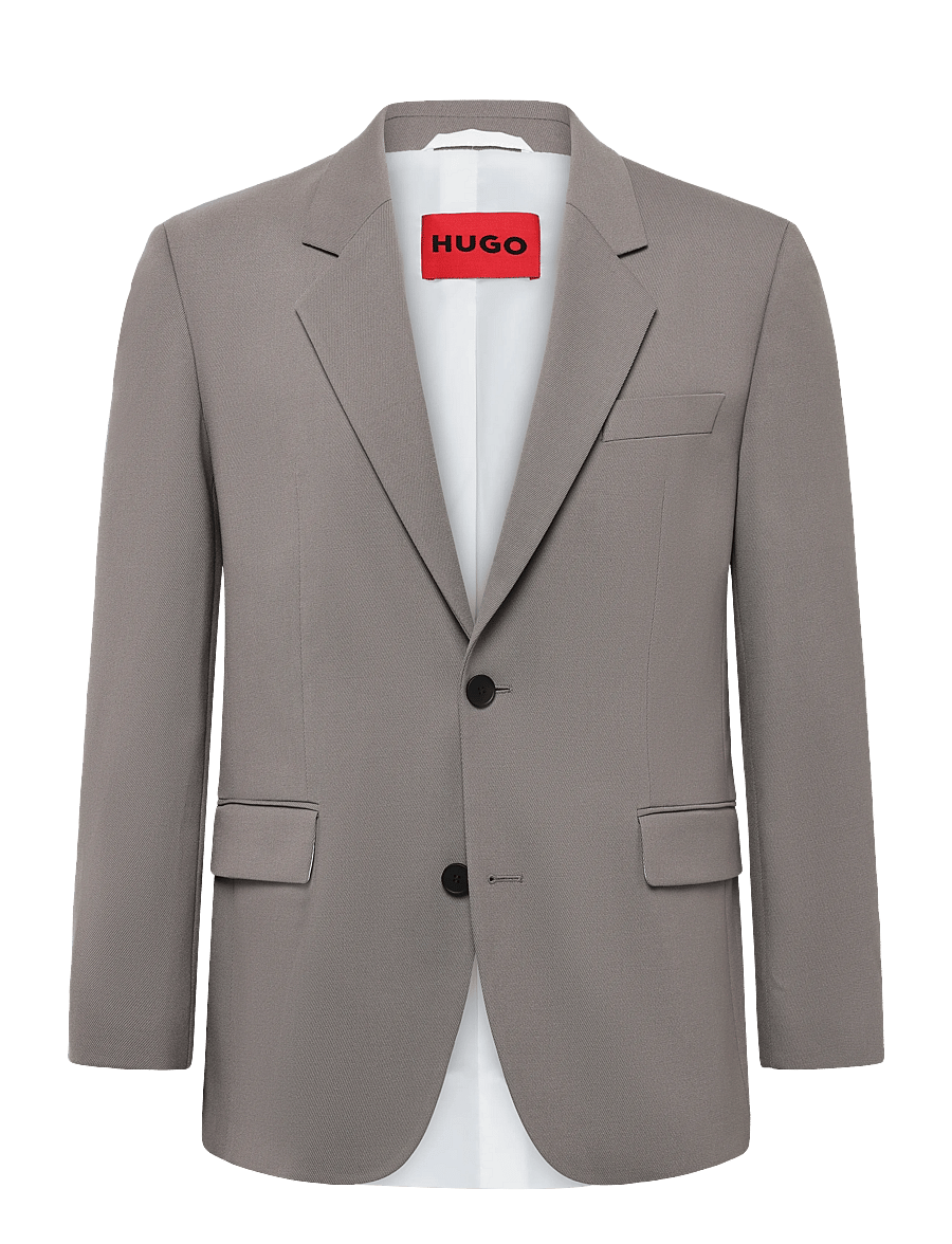 HUGO - Karlo243X - enkeltradede blazere - light/pastel brown - 0