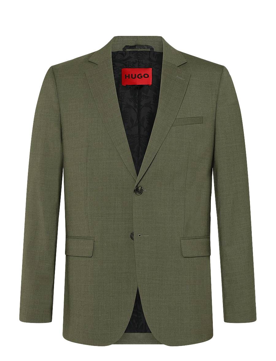 HUGO - Arti253X - single breasted blazers - open green - 0