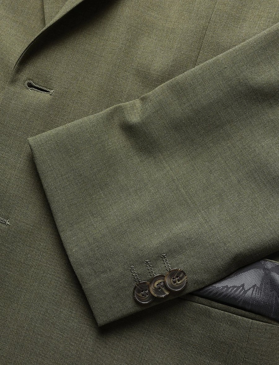 HUGO - Arti253X - single breasted blazers - open green - 4