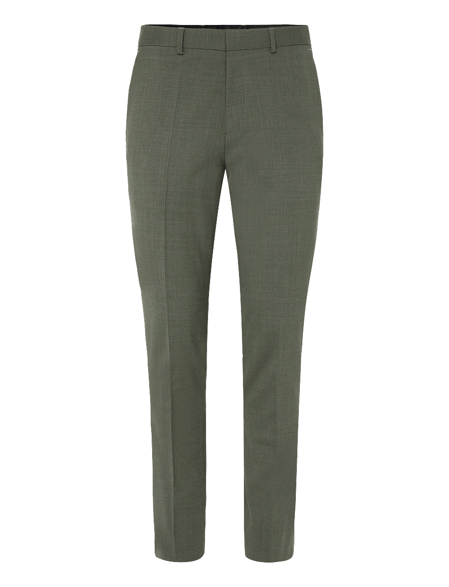 HUGO - Hesten253X - suit trousers - open green - 0