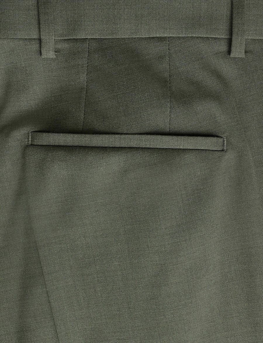 HUGO - Hesten253X - suit trousers - open green - 4