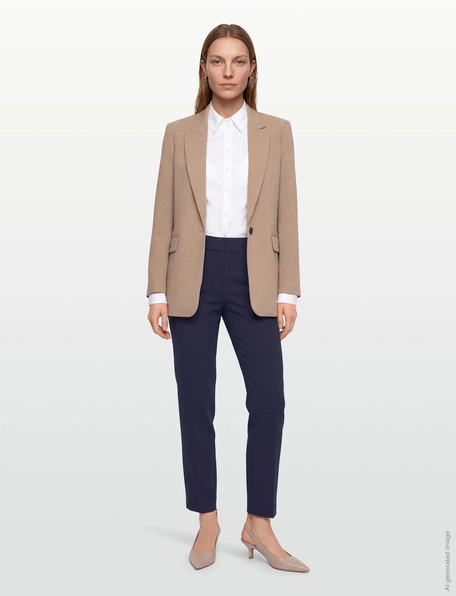 HUGO - Hedima-1 - chinos - navy - 0