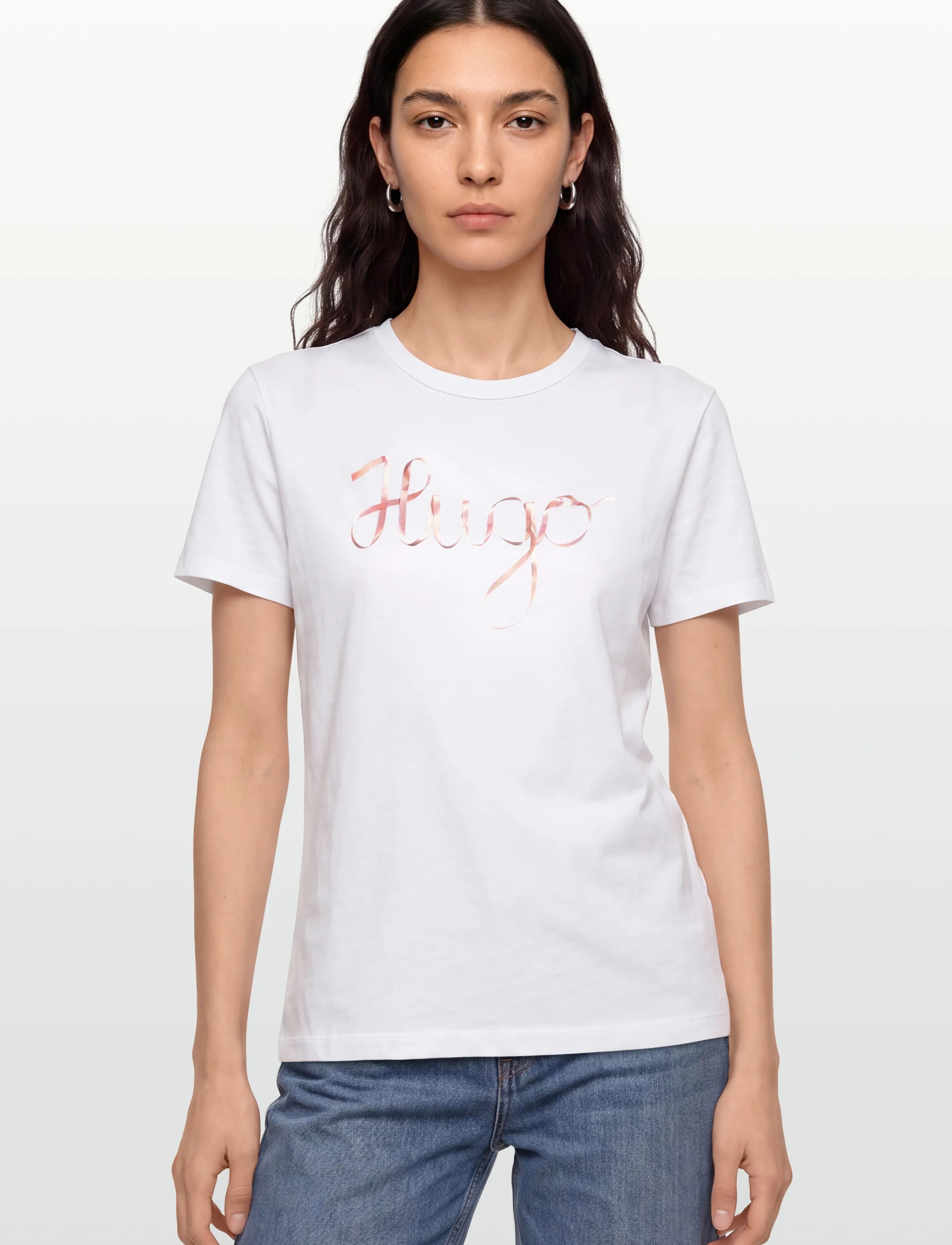 HUGO - Damacia_5 - t-särgid - white - 3
