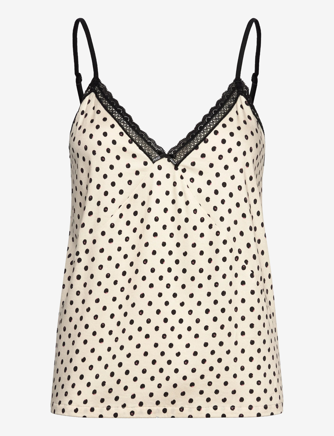 HUGO - POLKA DOT_CAMISOLE - oberteile - natural - 0