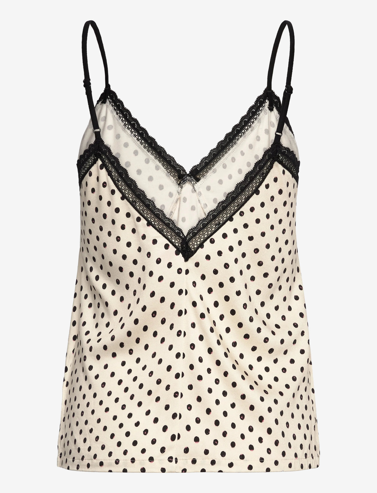 HUGO - POLKA DOT_CAMISOLE - oberteile - natural - 1