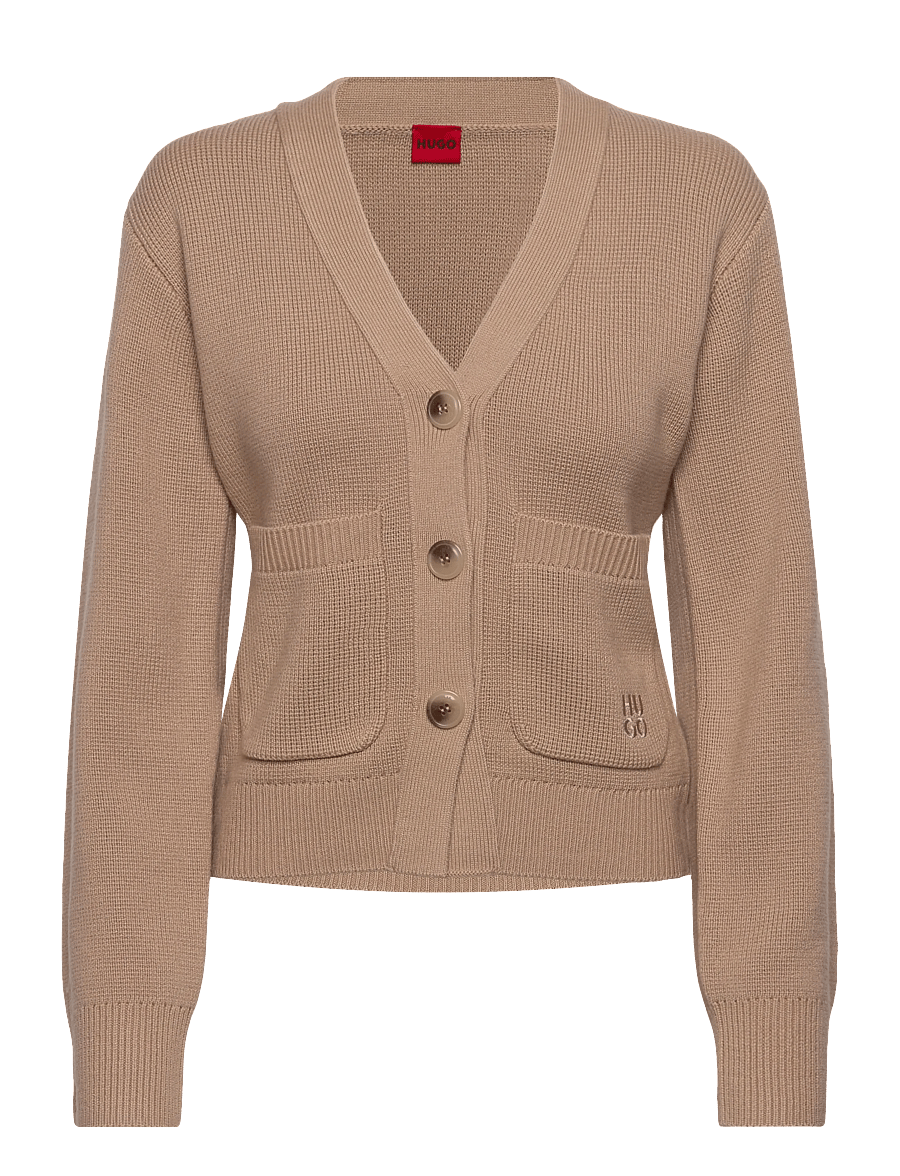 HUGO - Selosina - strickjacken - light/pastel brown - 0