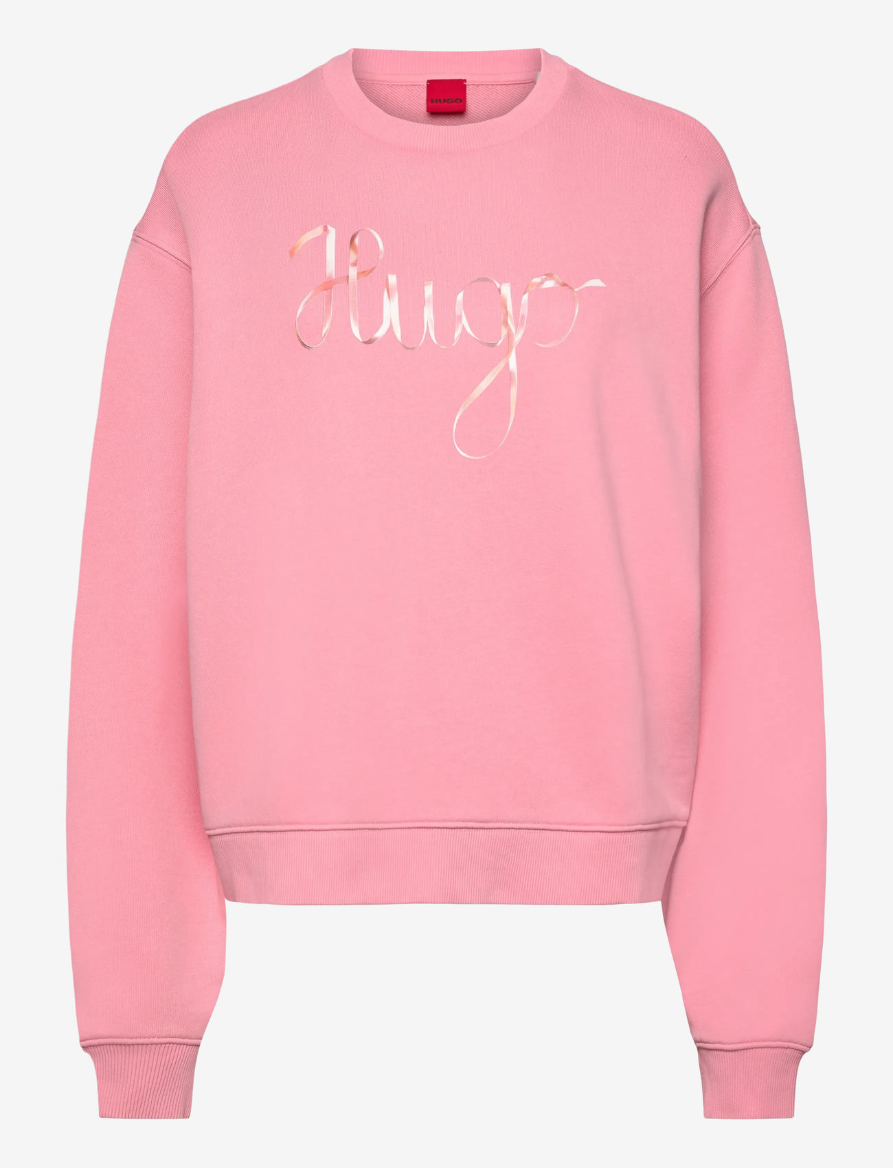 HUGO - Deroxina_4 - sweatshirts & huvtröjor - bright pink - 0