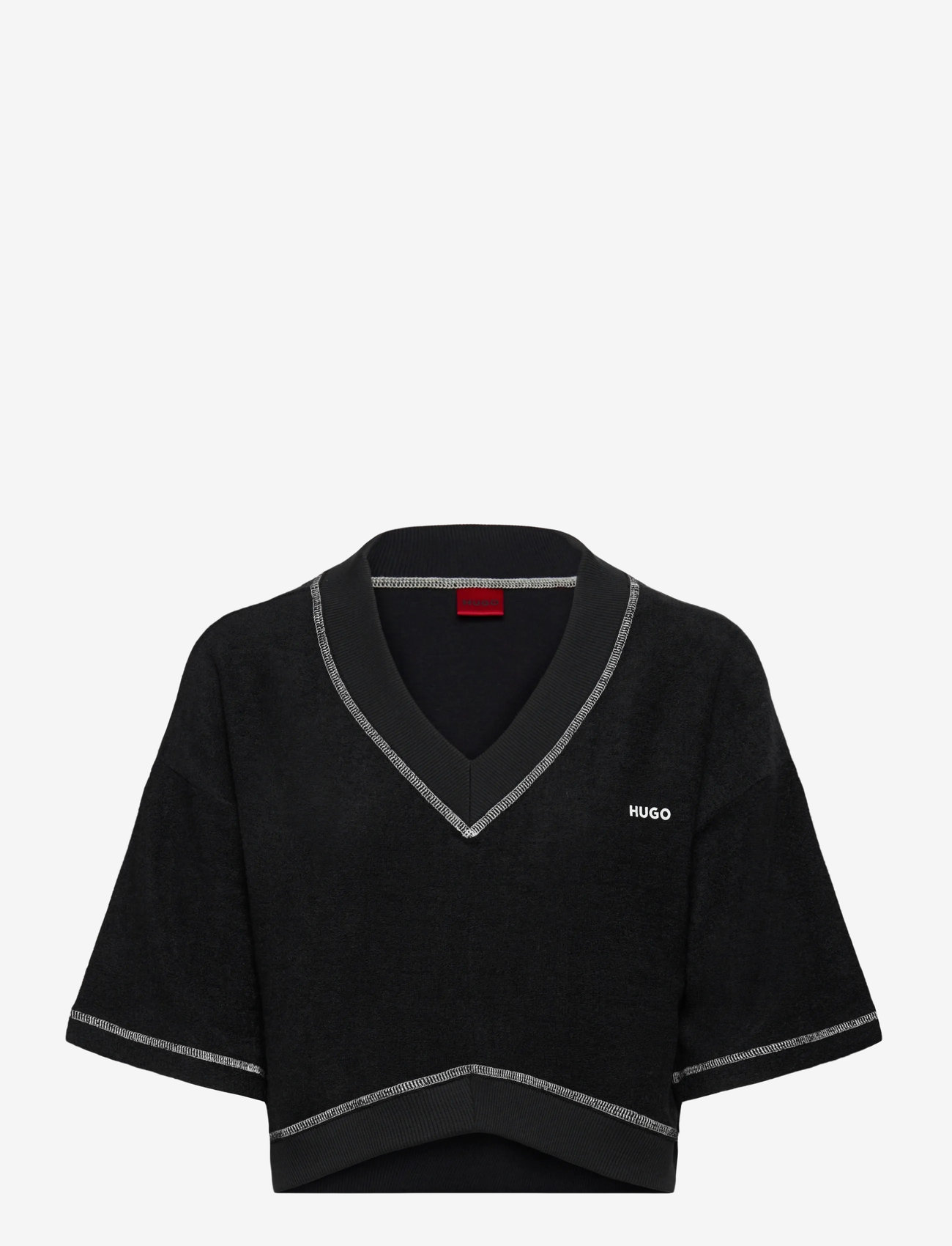 HUGO - NATY Top - t-shirts - black - 0