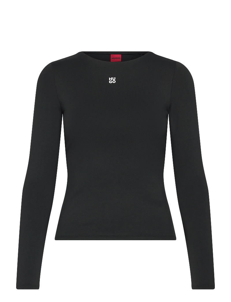 HUGO - Dasiia - langärmlige tops - black - 1