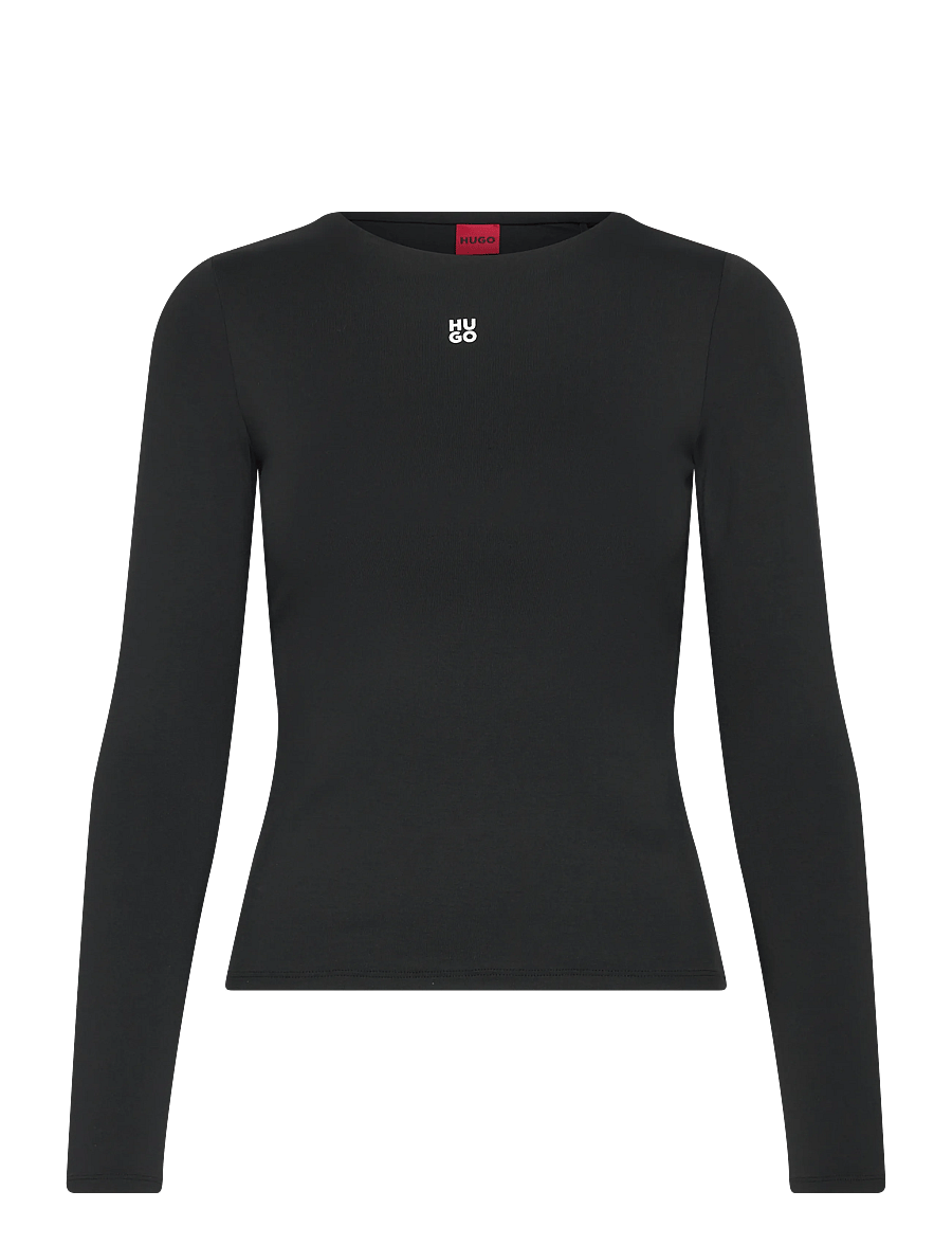 HUGO - Dasiia - langärmlige tops - black - 1