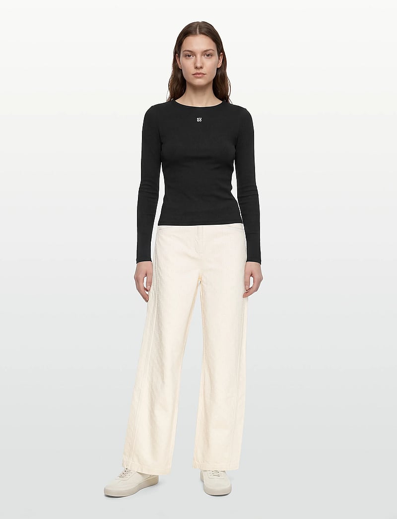 HUGO - Dasiia - langärmlige tops - black - 0