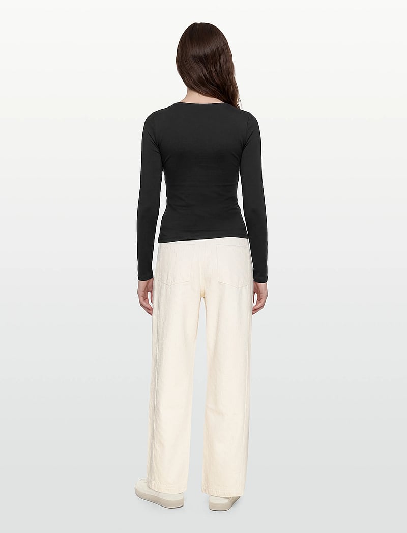 HUGO - Dasiia - langärmlige tops - black - 4