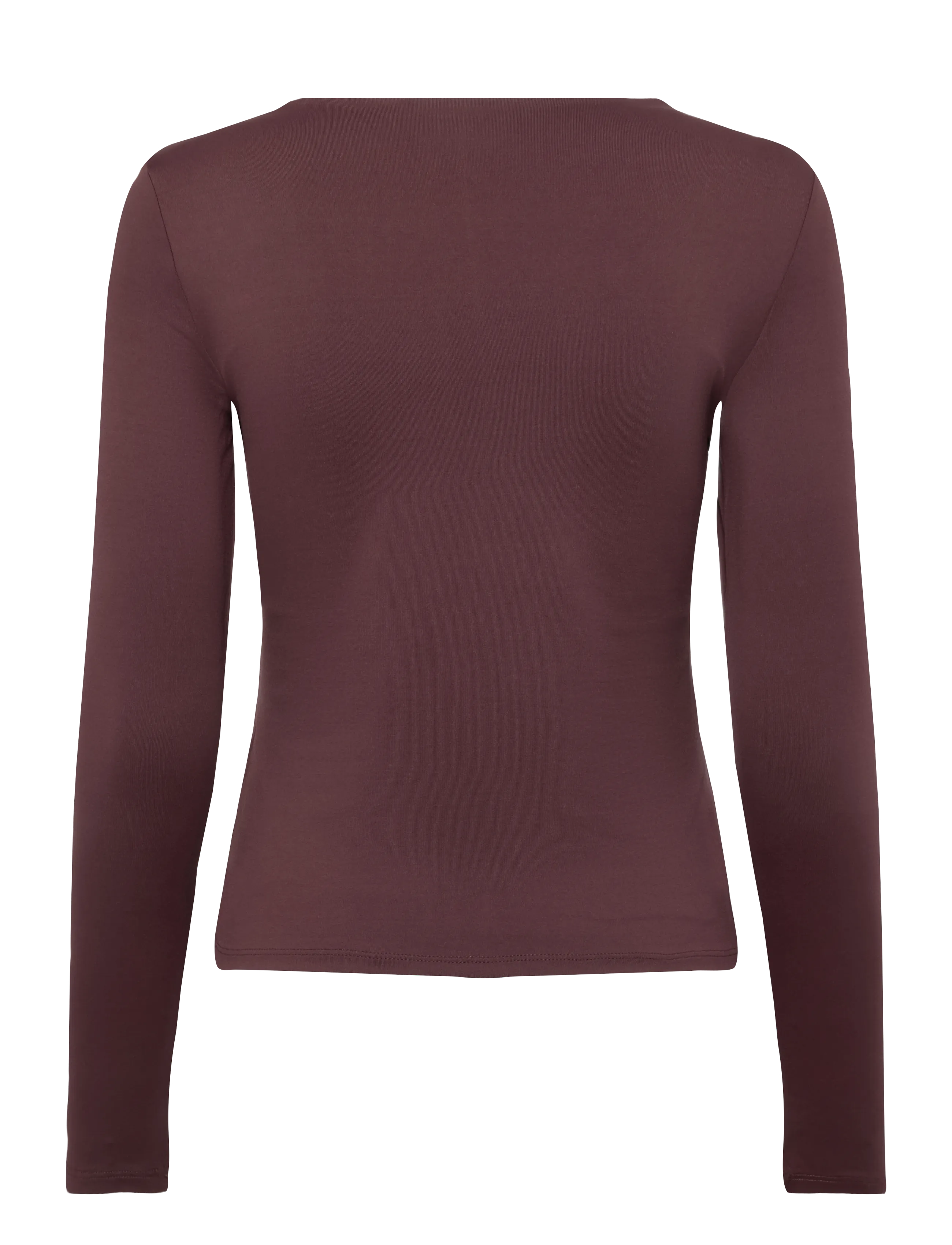 HUGO - Dasiia - långärmade toppar - brown overflow - 1