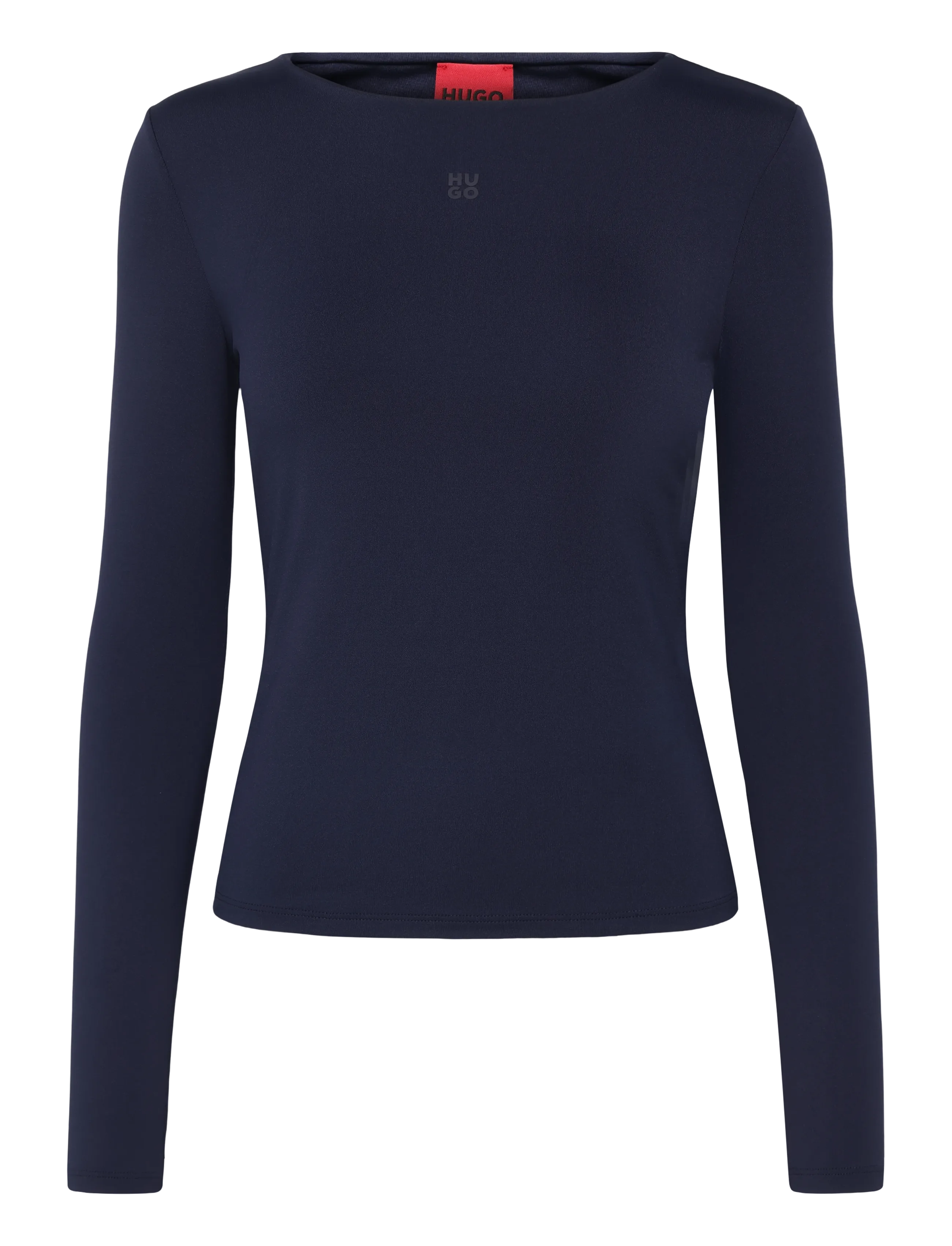 HUGO Dasiia, XS, Navy, T-Shirts & Toppe > Langærmede, Dame