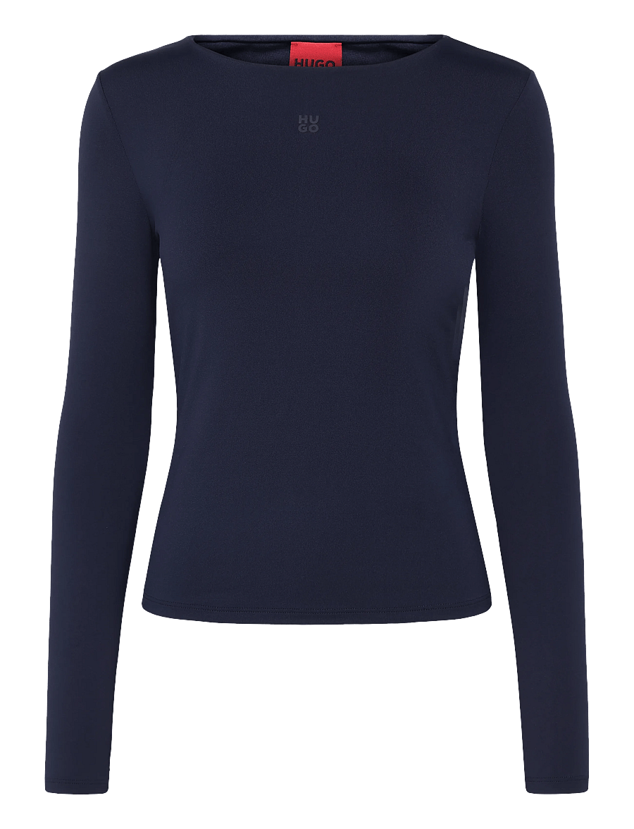 HUGO - Dasiia - langärmlige tops - navy - 0