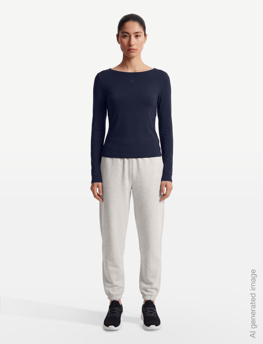 HUGO - Dasiia - långärmade toppar - navy - 0