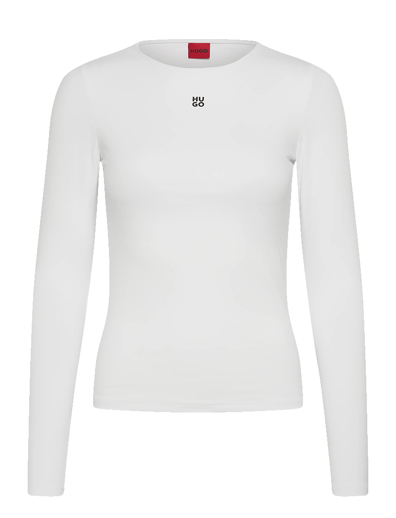 HUGO - Dasiia - langärmlige tops - white - 1