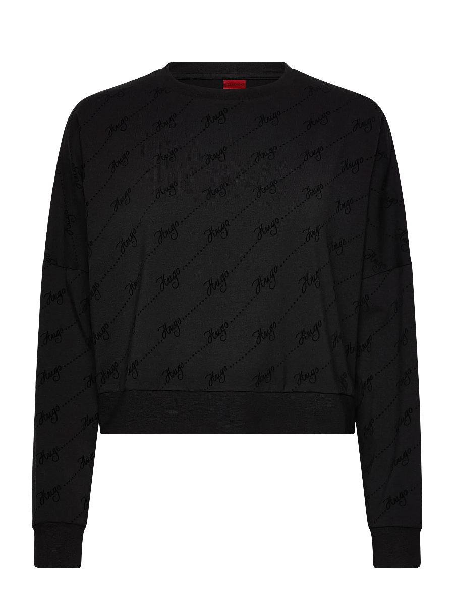 HUGO - LOKKY Sweatshirt - sweatshirts - black - 0