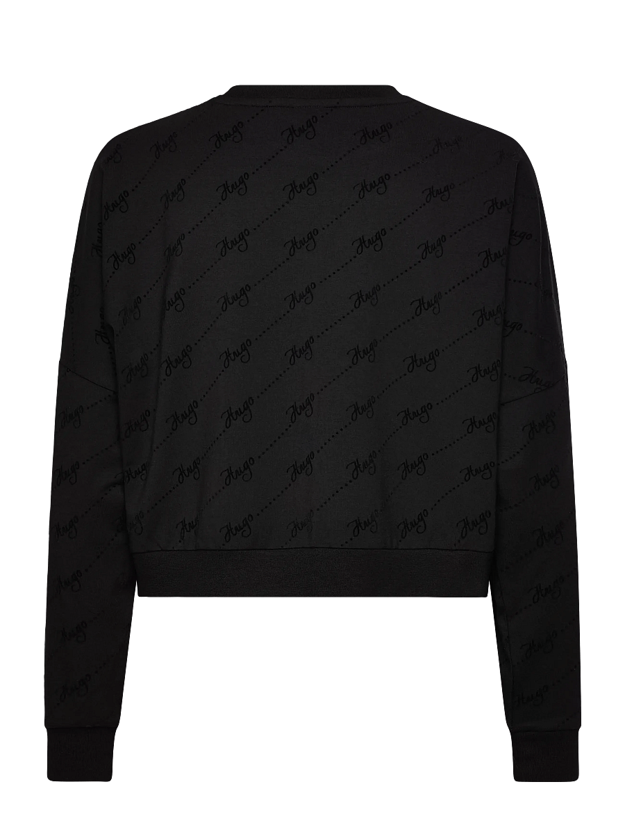 HUGO - LOKKY Sweatshirt - sweatshirts - black - 1